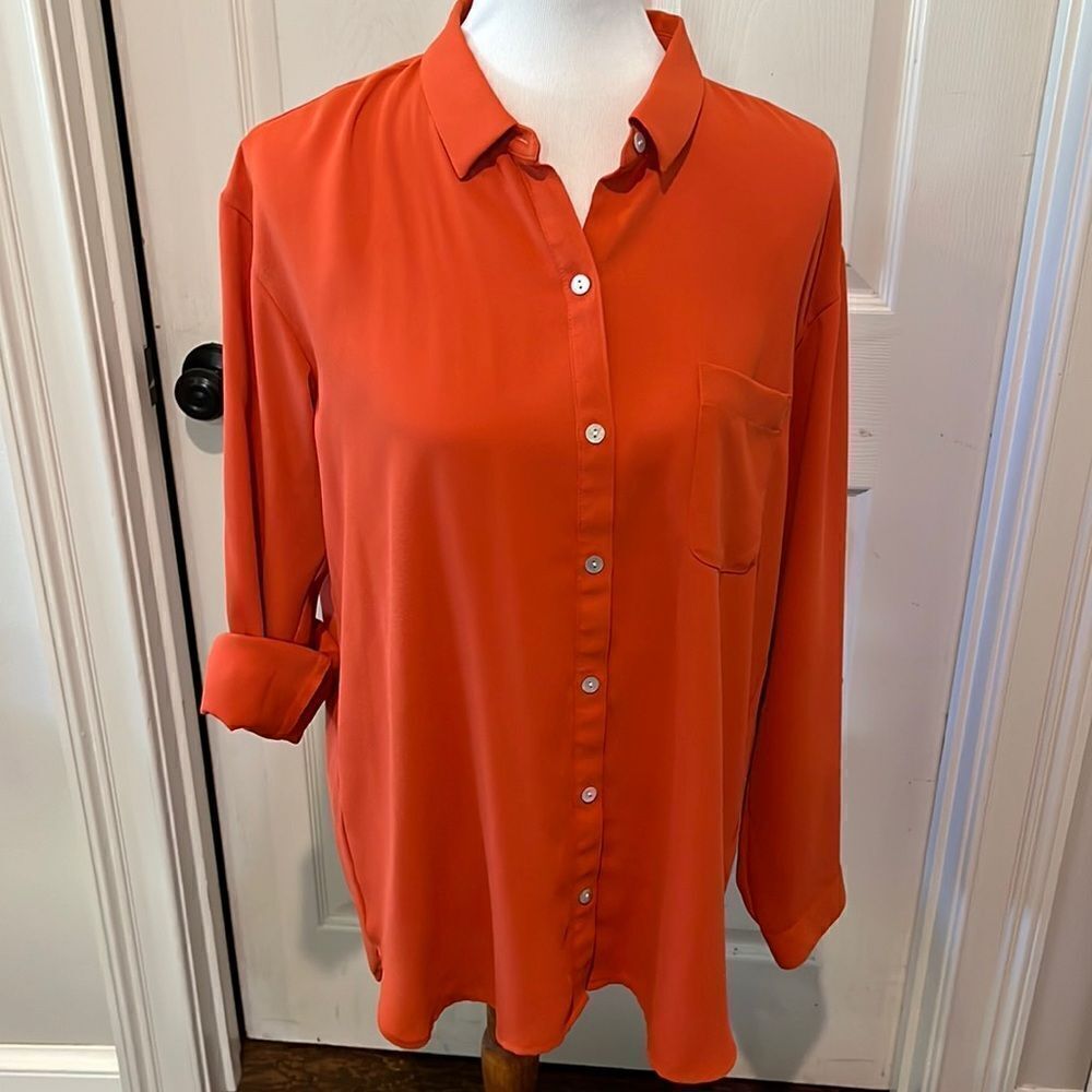 J. Jill NWT Med Tall Blouse Shirt